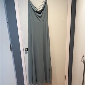 Elegant Sage Green Maxi Dress